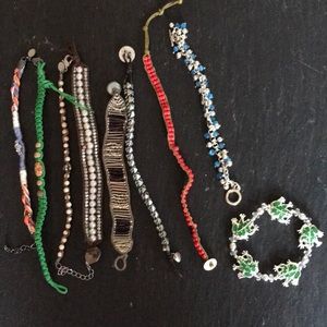 Assorted bracelets